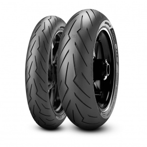 Мотошина ZR17 190/55 Pirelli Diablo Rosso III 75W TL передняя