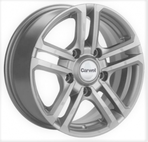 Диск литой 6.5x16 5x139.7 ET40 dia 98.5 Carwel Niva 1602 Silver