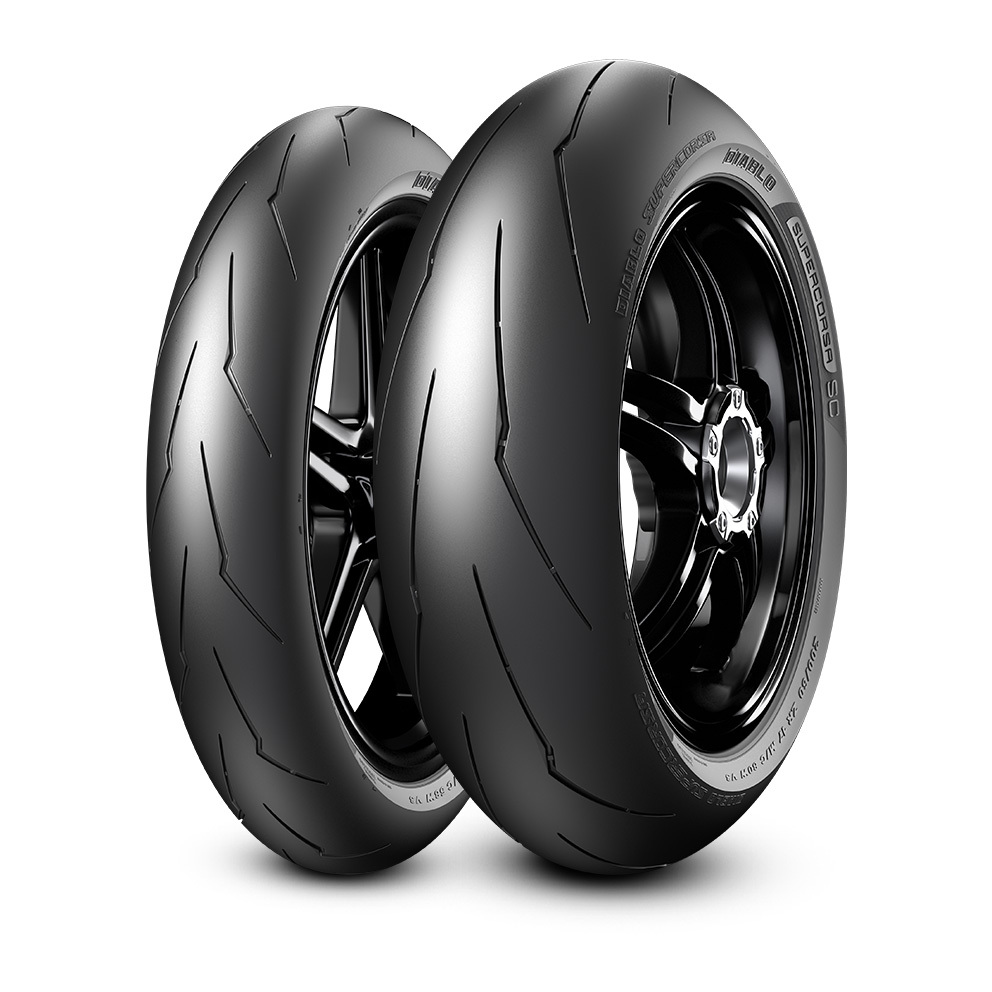 Мотошина ZR17 190/55 Pirelli Diablo Supercorsa V3 75W TL задняя