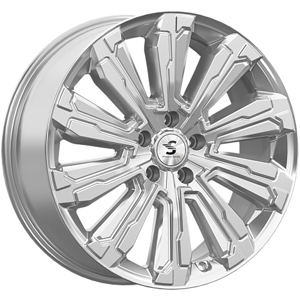 Диск литой 8.0x20 5x114.3 ET45 dia 66.1 Skad HUMBER elite silver