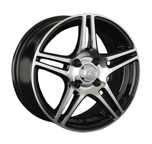 Диск литой 7.5x17 4x100 ET42 dia 60.1 LS LS770 BKF