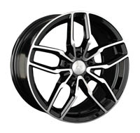 Диск литой 7.5x17 5x114.3 ET40 dia 73.1 LS LS790 BKF