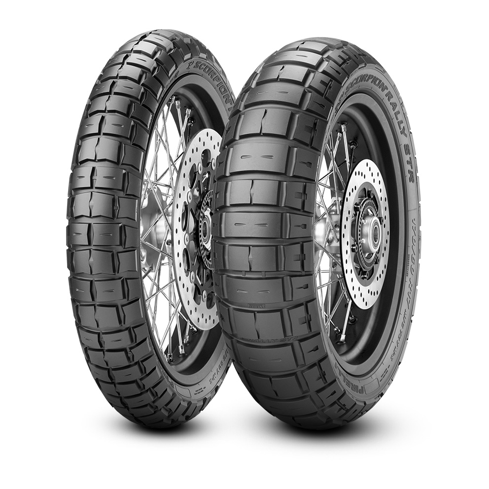 Мотошина R17 120/70 Pirelli Scorpion Rally STR 58H TT передняя