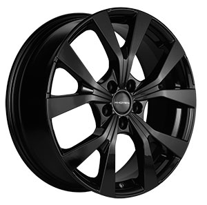 Диск литой 7x19 5x108 ET36 dia 65.1 KHOMEN KHW1906 (Exeed VX/TXL/LX) BLACK KHW190601BLK