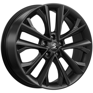 Диск литой 7.0x18 5x108 ET38 dia 60.1 Skad КР012 fury black