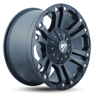 Диск литой 9.0x20 5x150/139.7 ET35 dia 110.5 BUFFALO BW-778 MATTE-BLACK