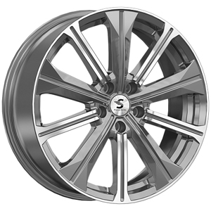 Диск литой 7.0x19 5x108 ET45 dia 60.1 Skad КР013 Diamond gloss graphite