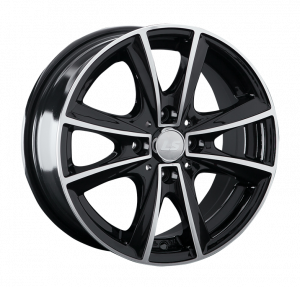 Диск литой 7.0x17 4x100 ET40 dia 60.1 LS LS231 BKF