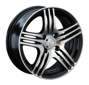 Диск литой 6.0х14 4x100 ЕТ38 dia 73.1 LS NG277 BKF