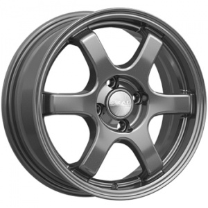 Диск литой 6.0х15 4x100 ЕТ40 dia 60.1 Skad Киото графит 2150427