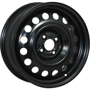 Диск штампованный 6.0x15 4x100 ET48 dia 54.1 Trebl 8114 P Black