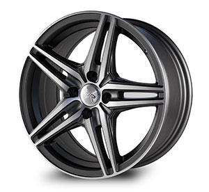 Диск литой 6.0х14 4x100 ЕТ35 dia 73.1 RR CSSD2787 MK-P/M