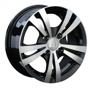 Диск литой 6.0х14 4x98 ЕТ35 dia 58.6 LS NG231 BKF