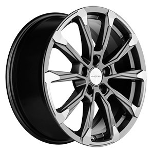 Диск литой 7.5x18 5x108 ET35 dia 65.1 KHOMEN KHW1808 (18_ZV EXEED TXL) GRAY-FP