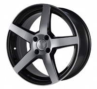 Диск литой 7.5х17 5x100 ЕТ40 dia 73.1 RR CSS9135 B-P