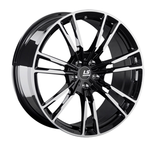 Диск литой 8.5x19 5x112 ET25 dia 66.6 LS LSFG06 BKF