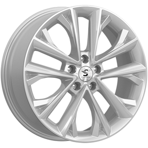 Диск литой 7.0x18 5x108 ET38 dia 60.1 Skad КР012 elite silver